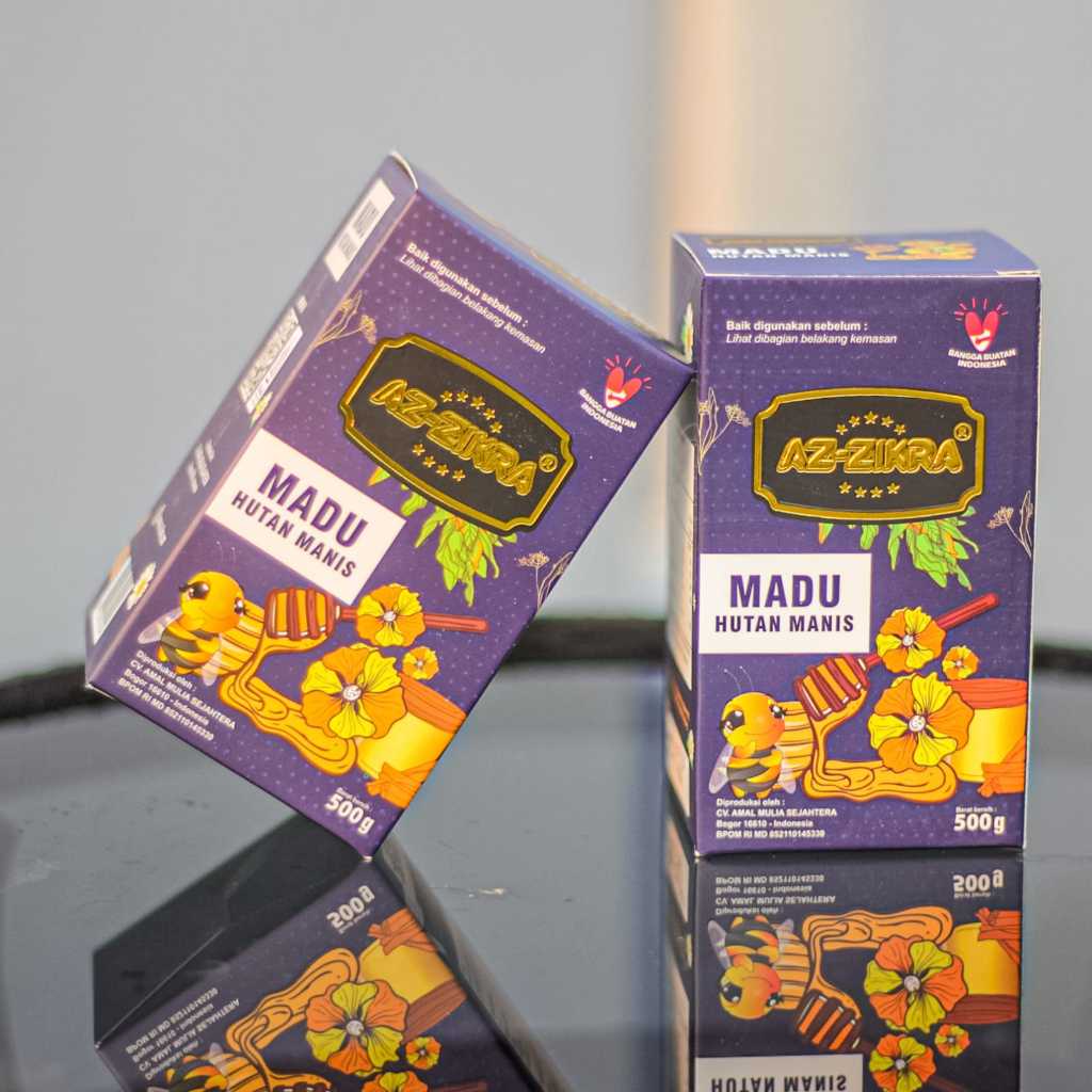 

PAKET 2 BOTOL Madu Az Zikra Az-Zikra AzZikra Hutan Super Manis