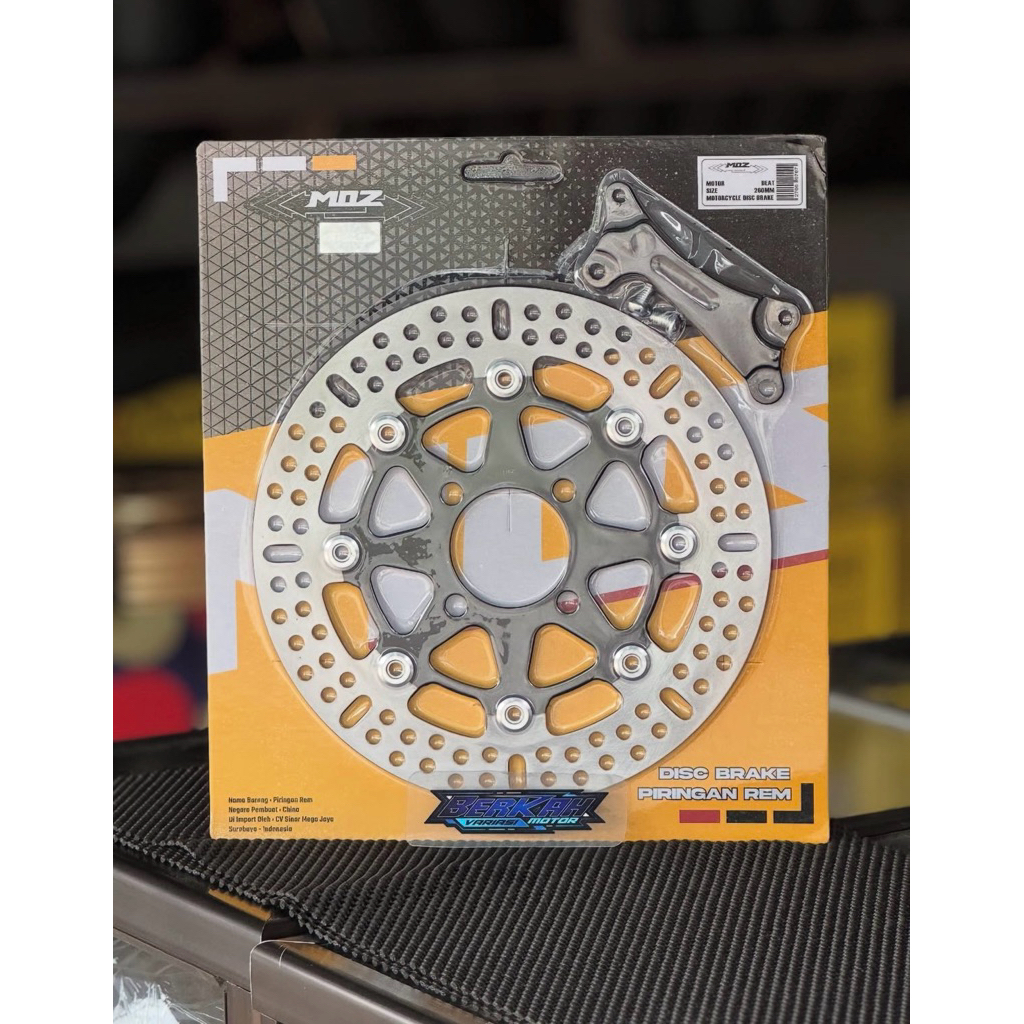 Disc piringan MOS beat 260mm +bracket caliper