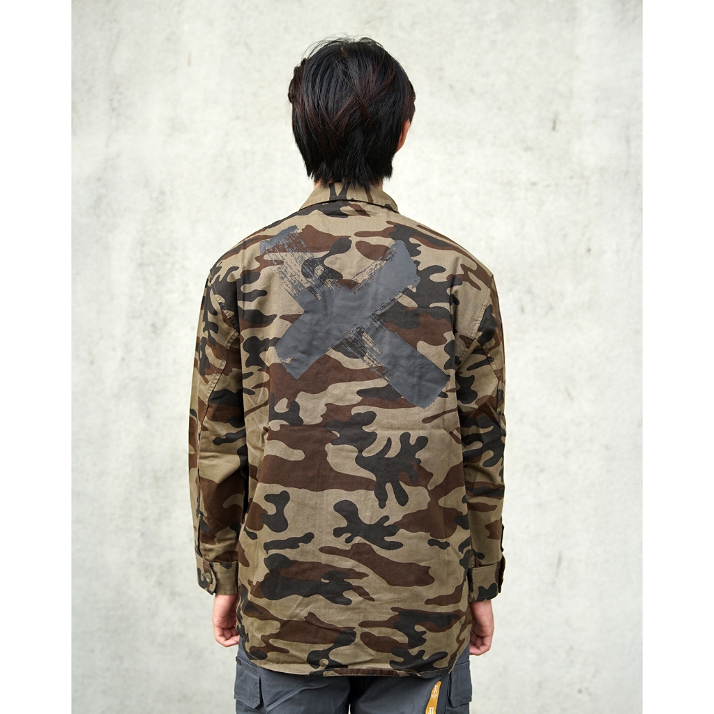MGWay Jacket Army Jaket Loreng Camo Mgee Original ChinzuChou