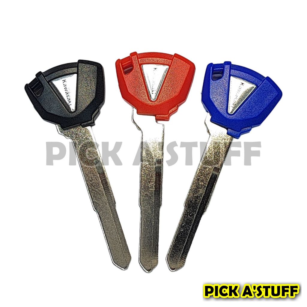 Kunci Motor Key Blank Transponder Bahan Kunci Kawasaki Ninja ZX 6 R ZX7R ZX9R ZX10R ZX12R ZX14R Z750