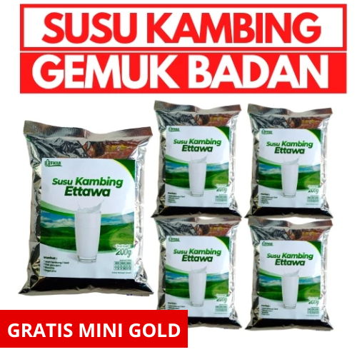

Susu Kambing Etawa Full Cream Penggemuk Badan Murah 200 Gr