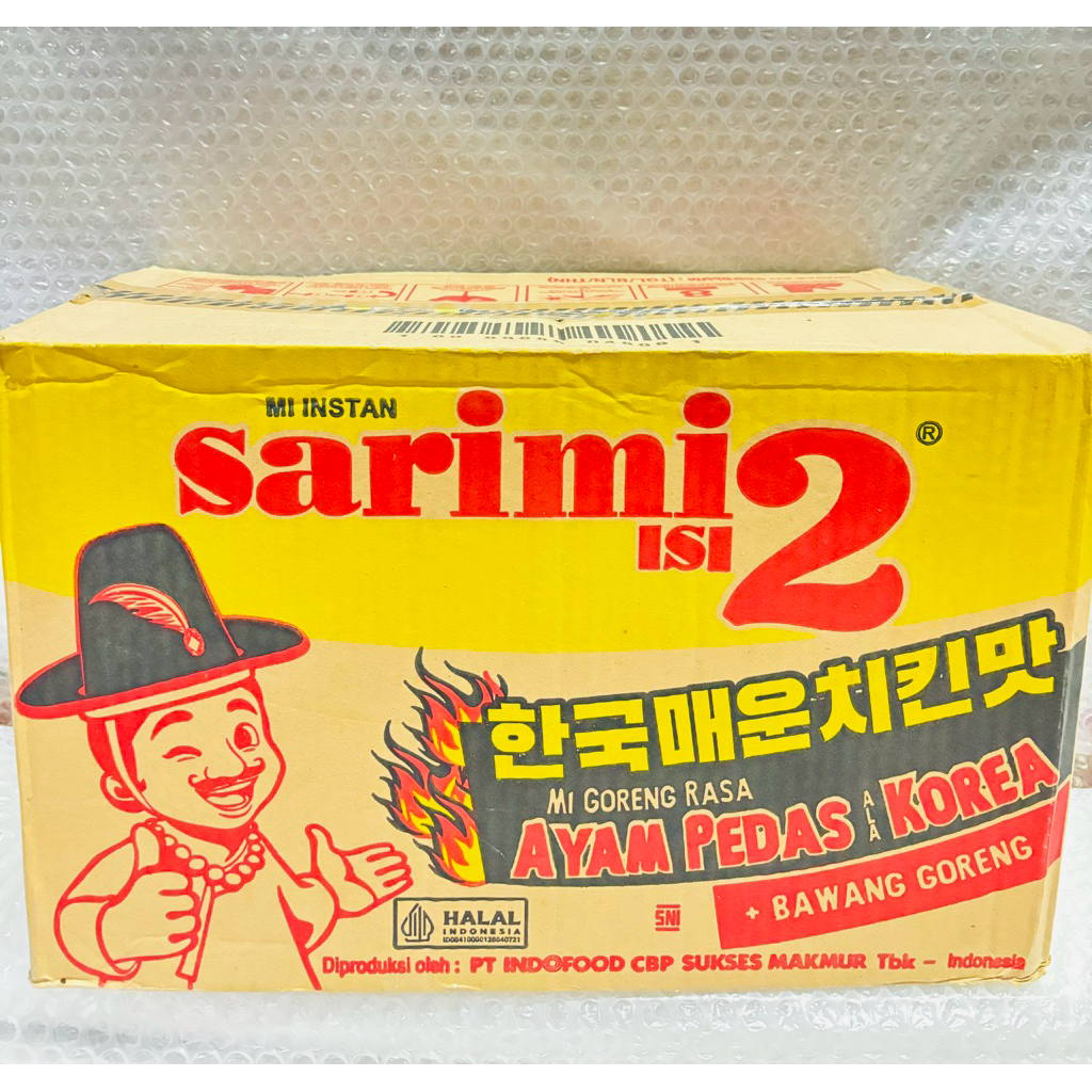 

(1 DUS ISI 24 PCS) SARIMI ISI 2 RASA AYAM PEDAS KOREA