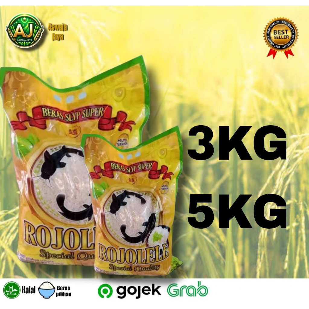 

Beras ROJOLELE 3KG-5KG Special Quality pulen & enak