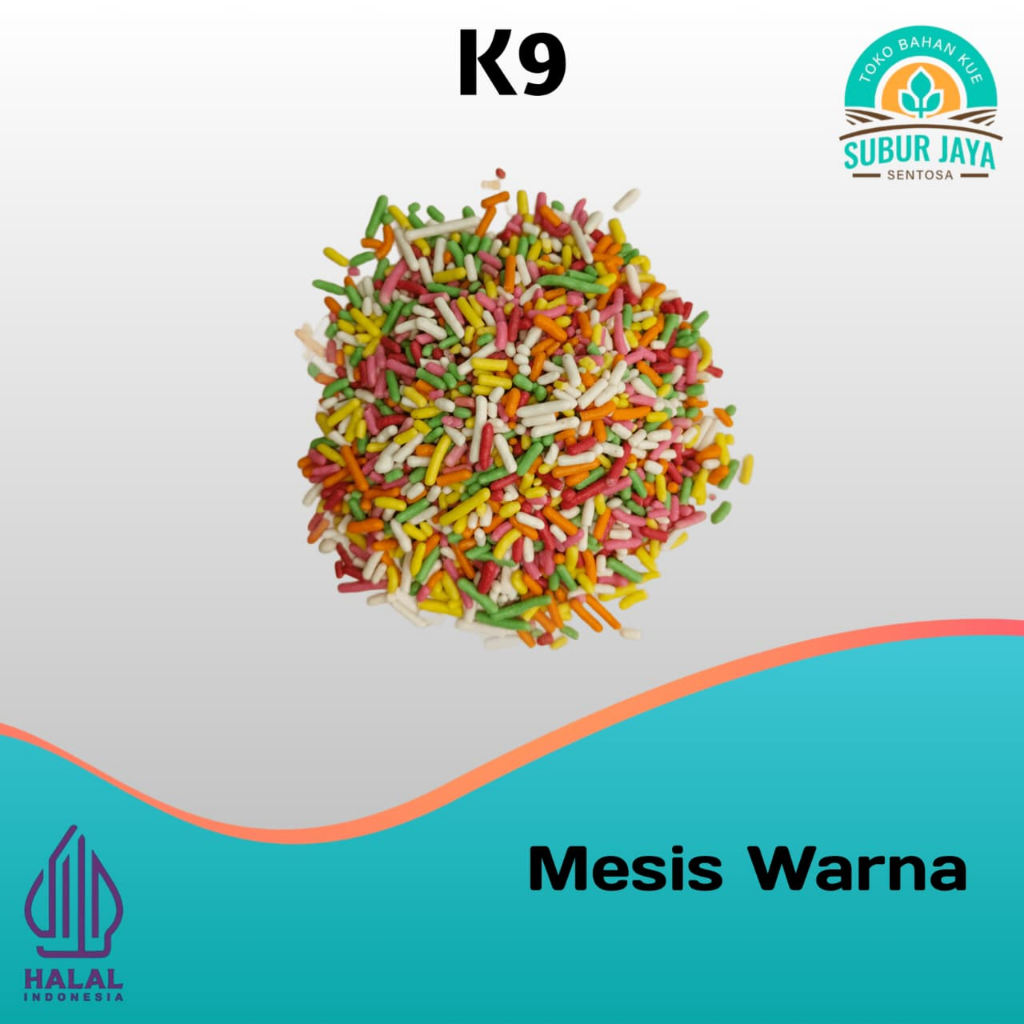 

Mesis Warna K9 repack 250g/500g/1kg