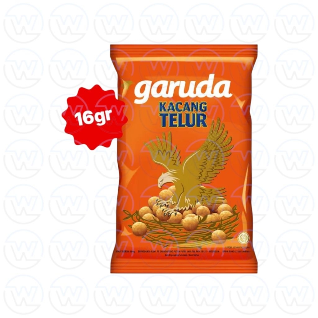 

Garuda Kacang Telur 16gr × 10pcs