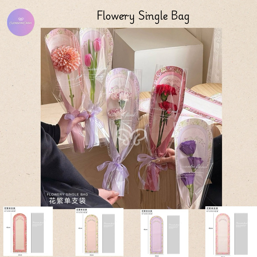 

Single Flower Bag / Plastik Bunga