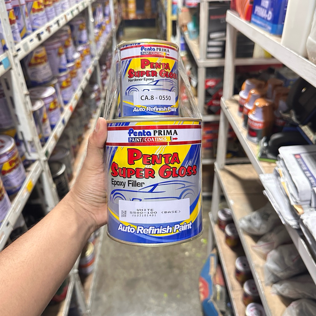 EPOXY PENTA WHITE / CAT DASAR PENTA PUTIH 1kg