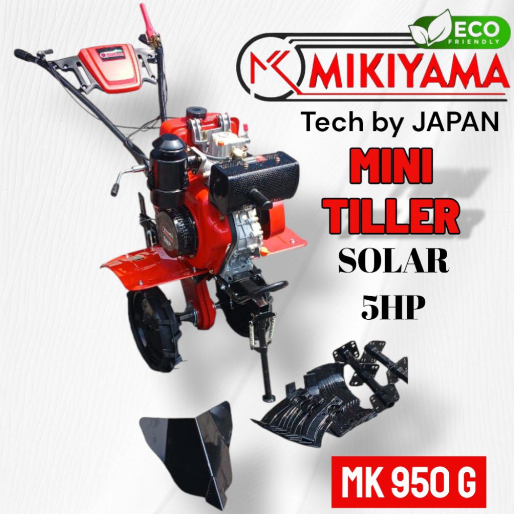CULTIVATOR MIKIYAMA SOLAR, MINI TILLER CULTIVATOR, TRAKTORMINI, MESIN BAJAK MINI