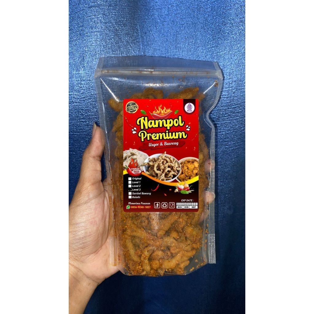 

KERIPIK USUS GORENG CRISPY/ Usus goreng ayam krispi isi 250 gr