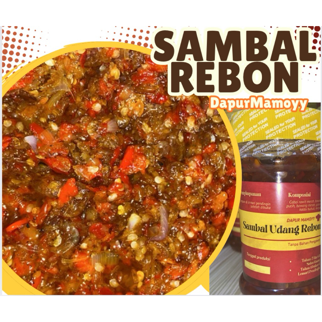 

Sambal Rebon Pedas gurih tanpa MSG
