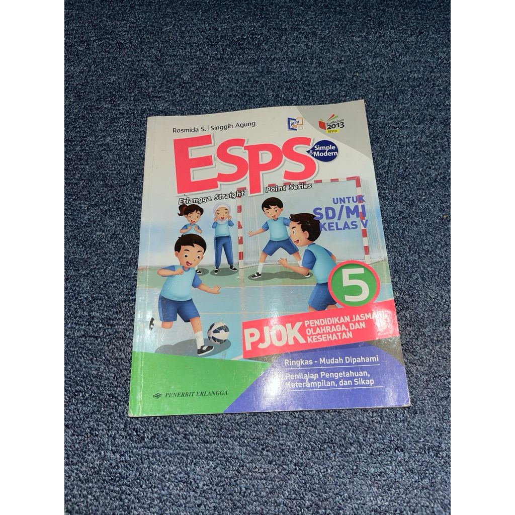 BUKU BEKAS ESPS PJOK KELAS 5