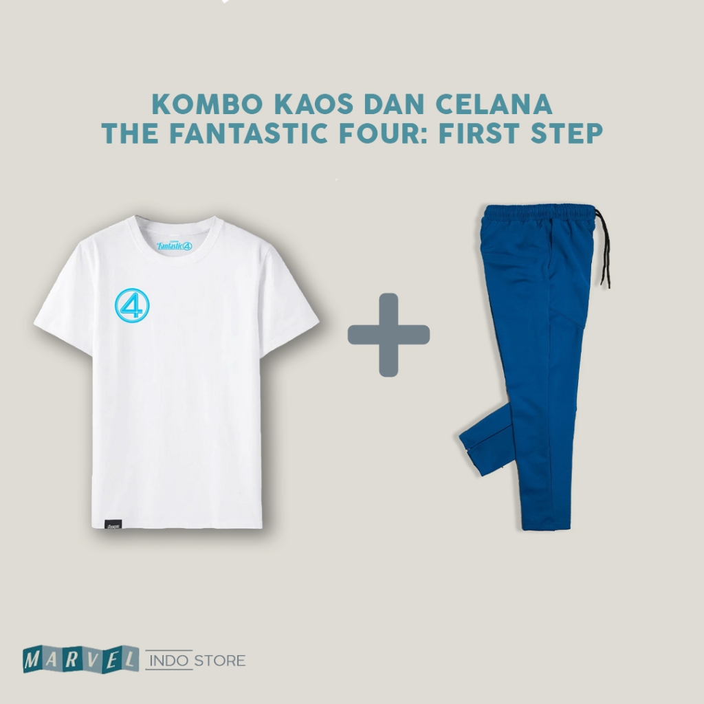 Paket T-Shirt Dan Celana Fantastic Four: First Step
