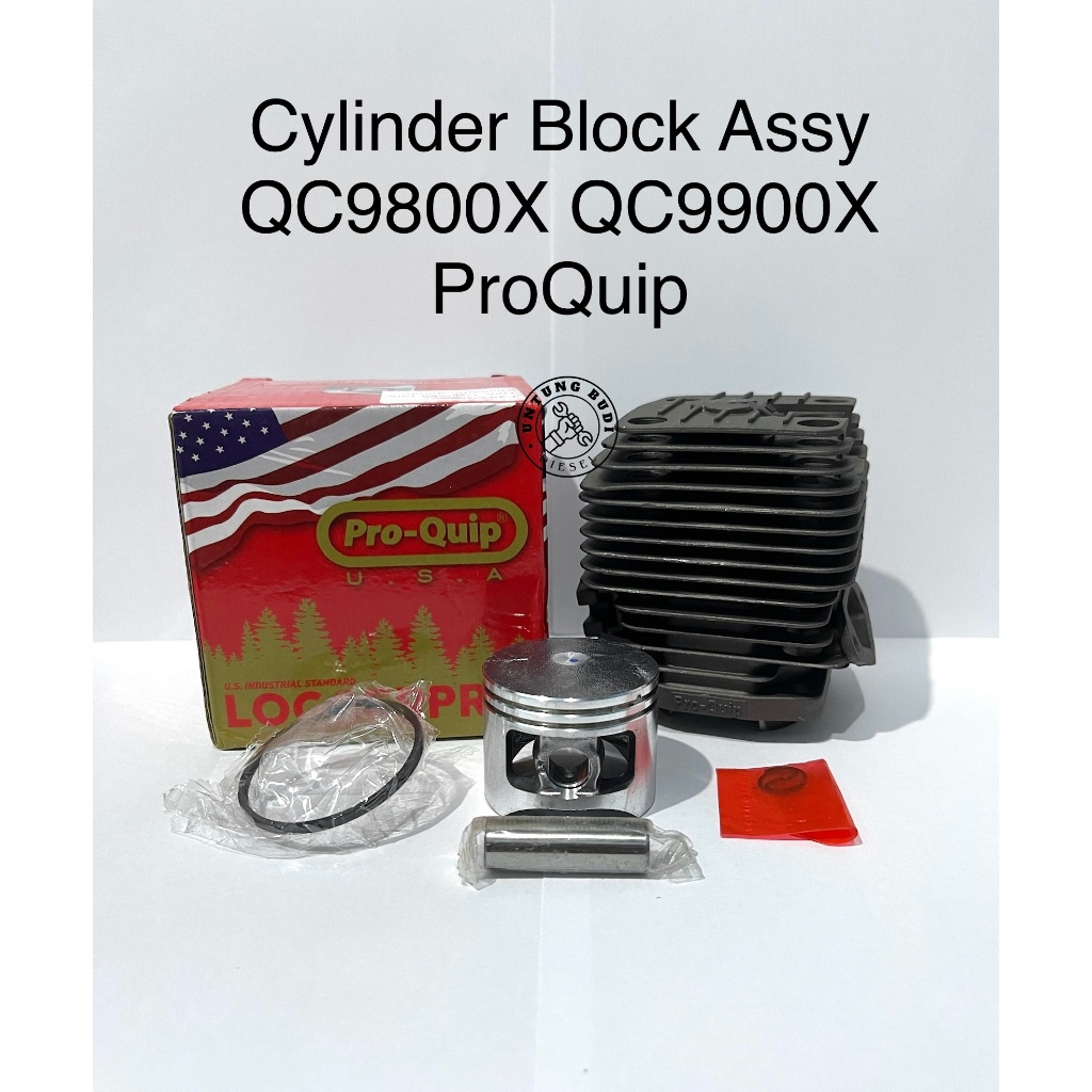 Cylinder Block 9800 9900 ProQuip QC9800X QC9900XP Turbo Poring Buring Blok Chainsaw Gergaji Mesin Se