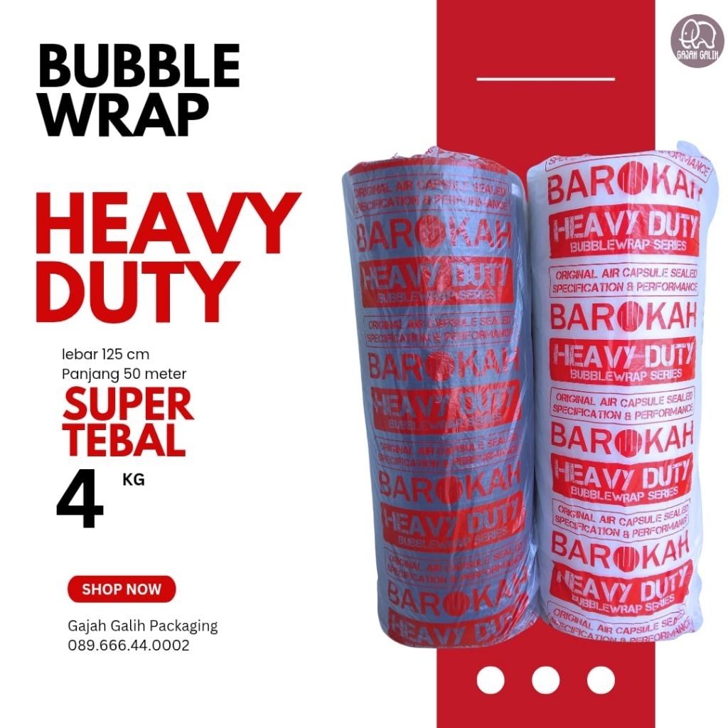 

Bubblewrap HEAVY DUTY super tebal 4 kg bisa instant