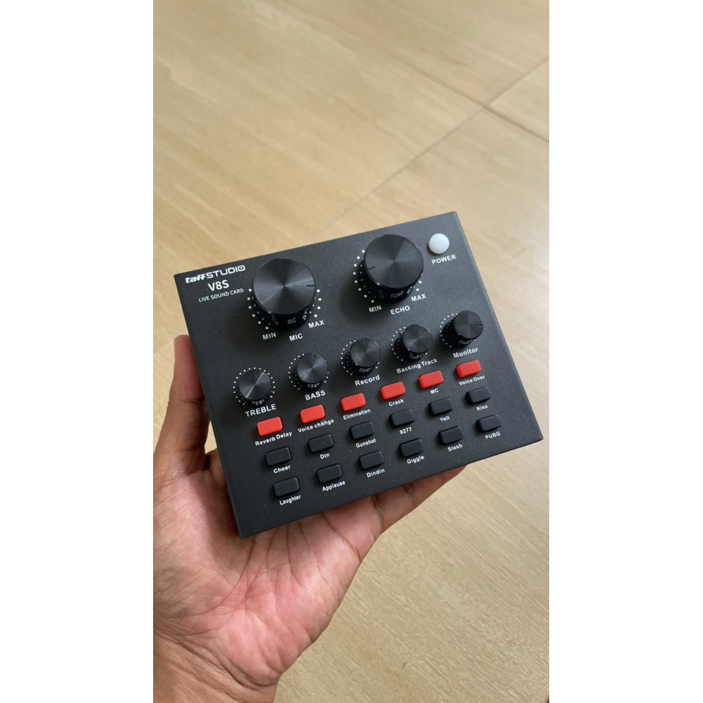 soundcard taffstudio v8s new mulus