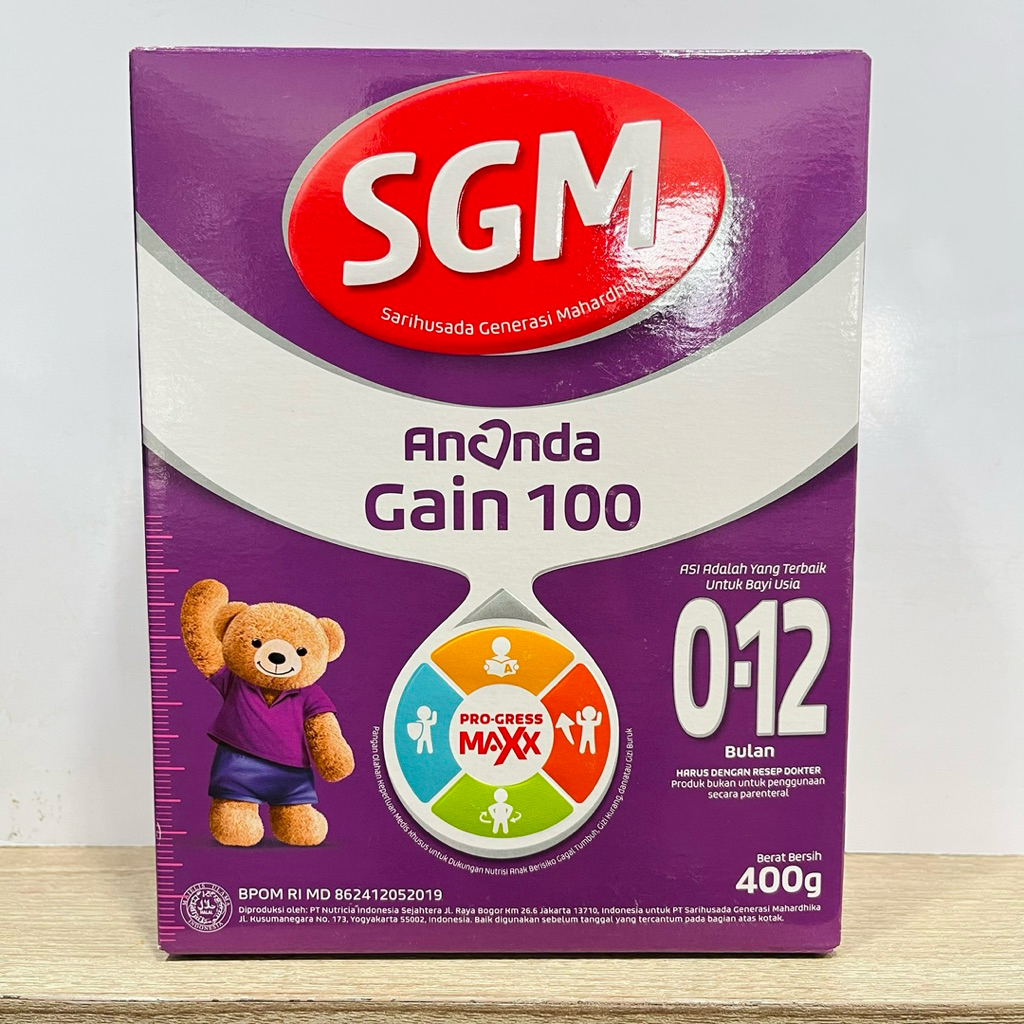 SGM Ananda Gain 100 0-12 Bulan 400 G
