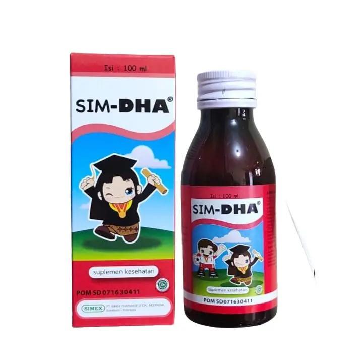 Sim-DHA 100 ml - Sim DHA Nutrisi Otak Anak - Vitamin Otak Anak