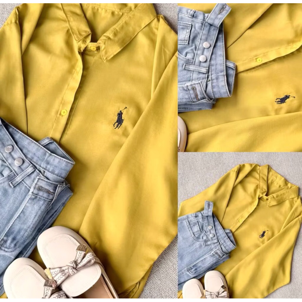 Kemeja polo // kemeja wanita