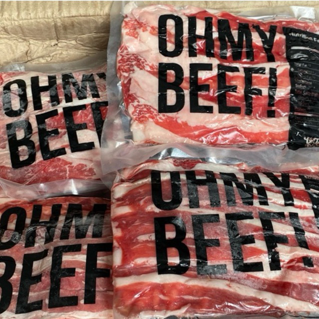 

OHMY BEEF BERNARDI Daging Slice Low Fat 500gr Original Berkualitas Tinggi