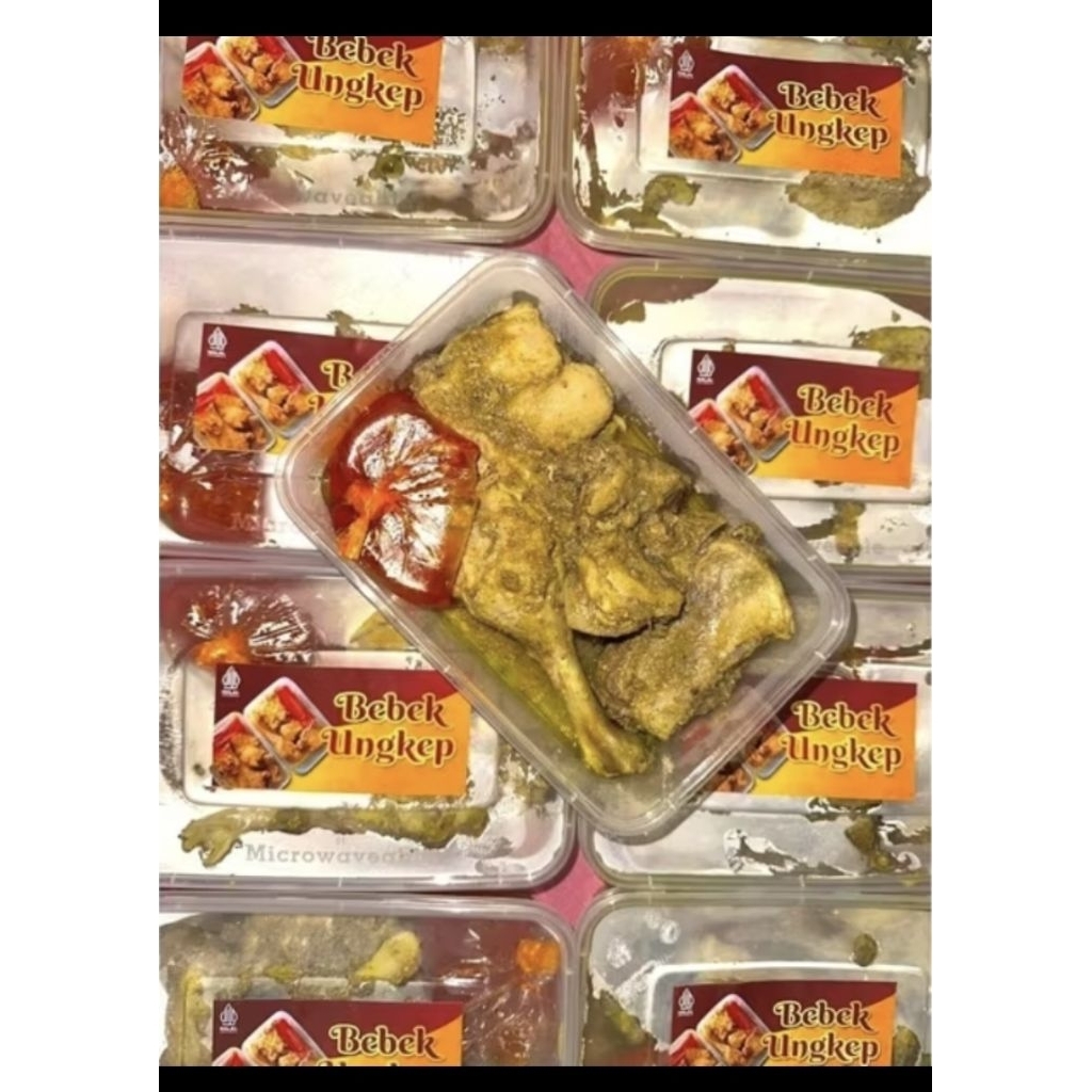 

bebek ungkep enak tinggal goreng isi 4