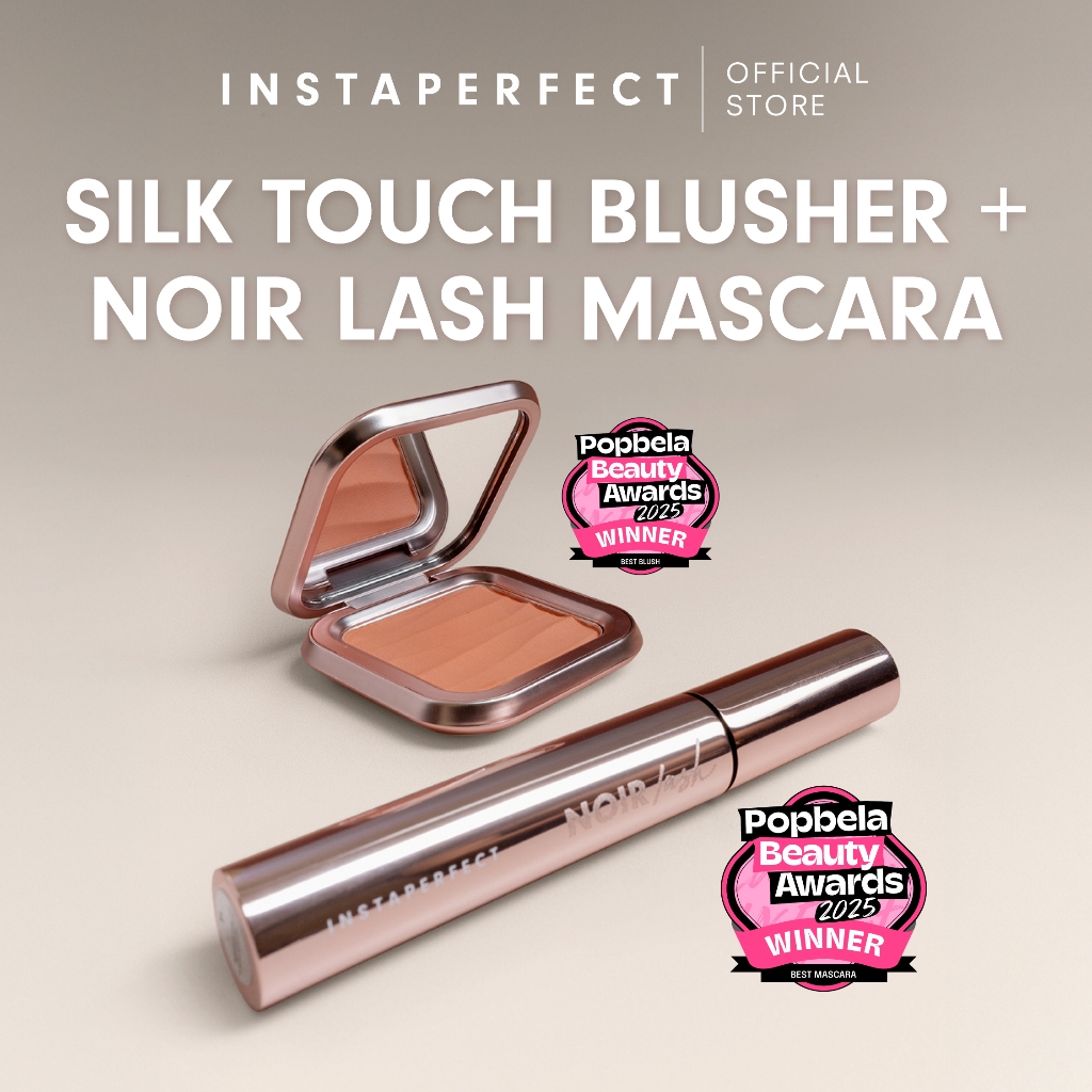 [Popbela 2025 Award Winners] Silk Touch Blusher & Noir Lash Mascara Pretty Duo Bundle