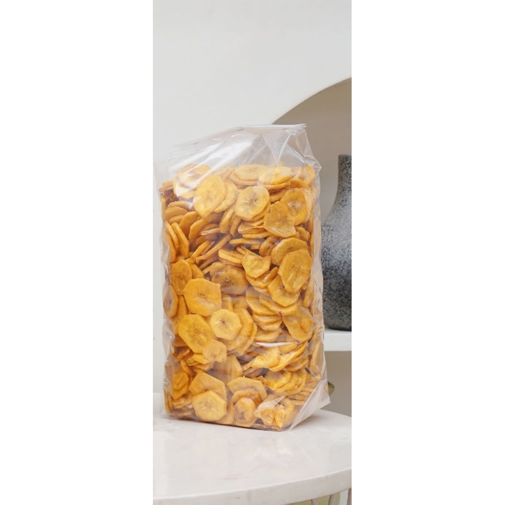 

cemilan keripik pisang koin rasa madu