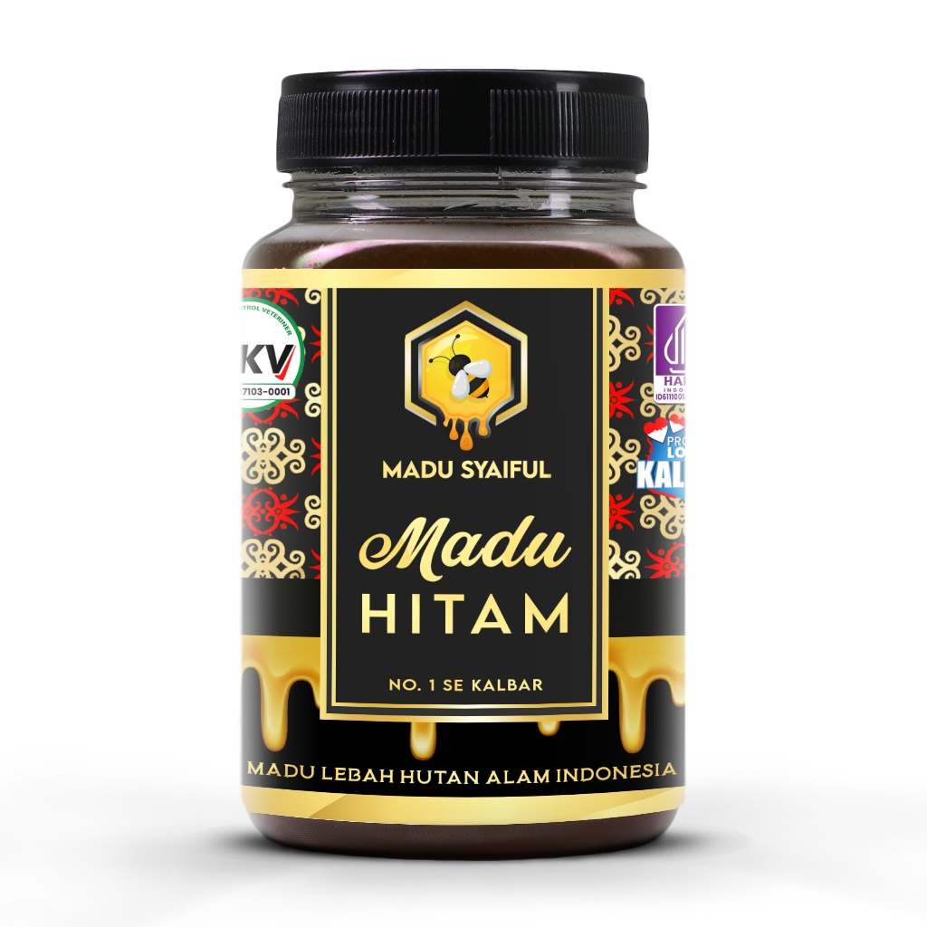 

MADU SYAIFUL | MADU HITAM KALIMANTAN | 1/4 KG | 100% ASLI