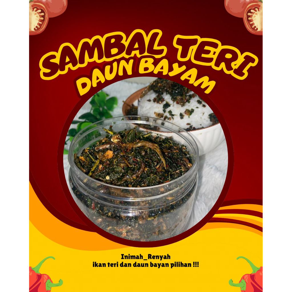 

SambalTeriDaunBayamGurihdanBikinNagih