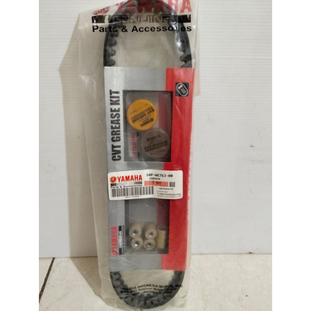 FANBELT ASSY MIO J 54P FANBELT+ ROLLER + GEMUK