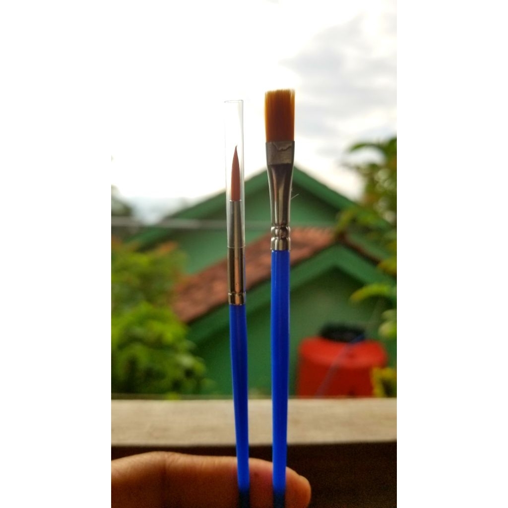 

MISANARA - Kuas cat nylon round dan flat