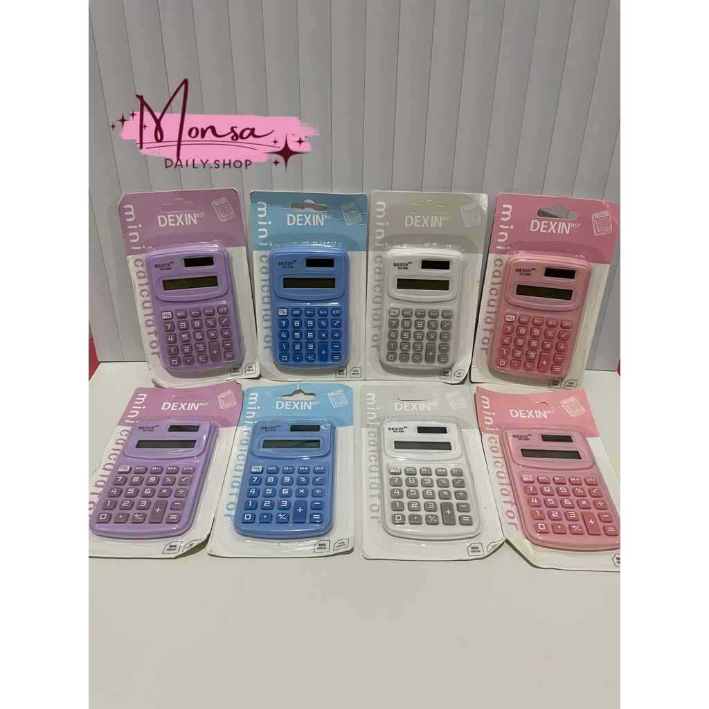 

Kalkulator Mini 8 Digit / Mini kalkulator / Kalkulator mini warna pastel Lucu