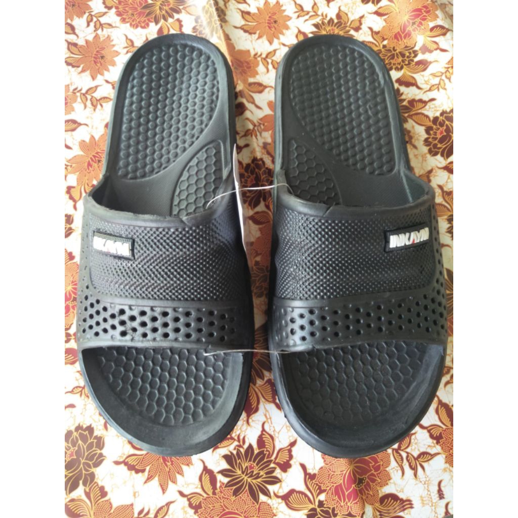 Sandal selop karet wanita/sandal selop karet ringan