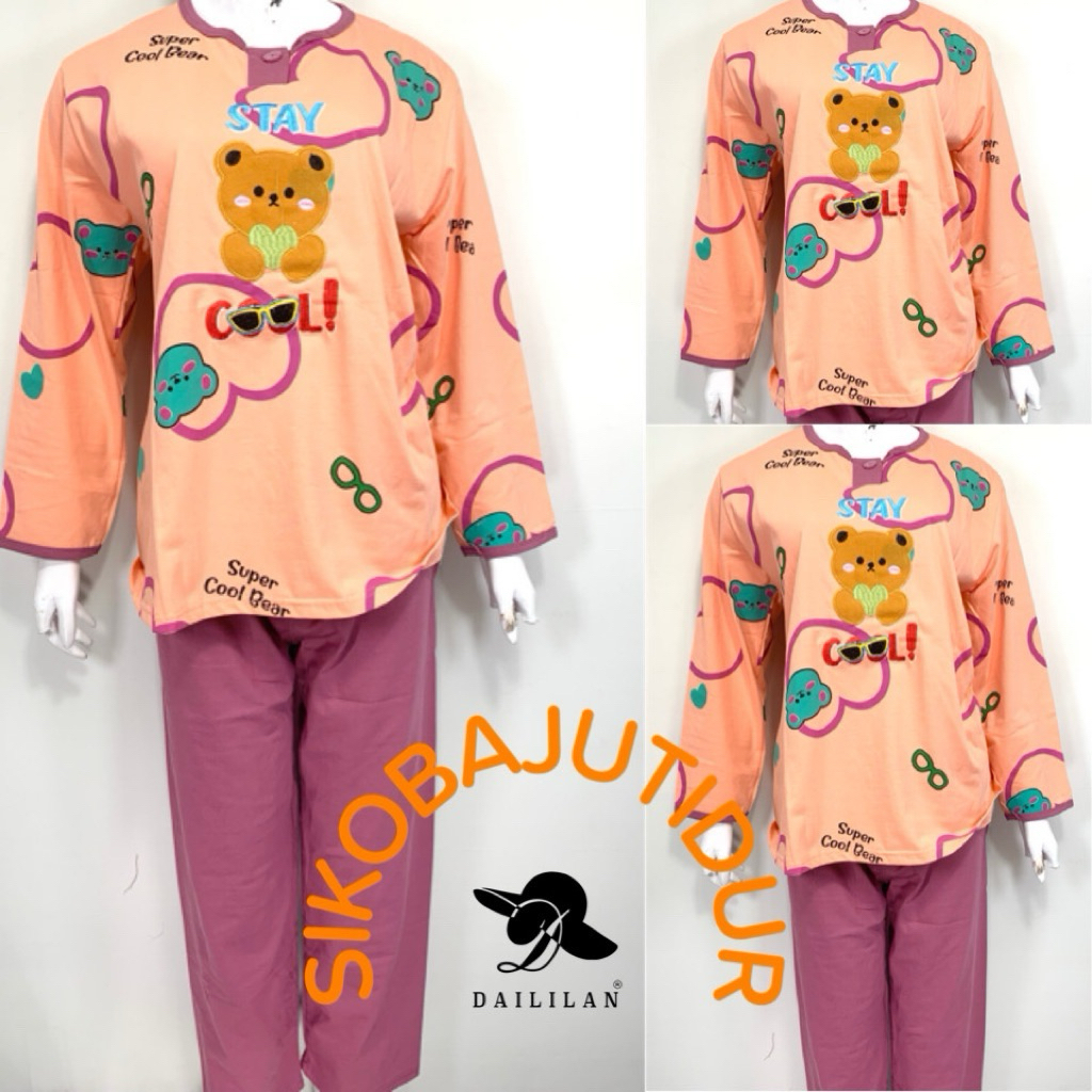 Sikobajutidur - PP Daililan Jumbo | Baju Tidur Daililan Jumbo
