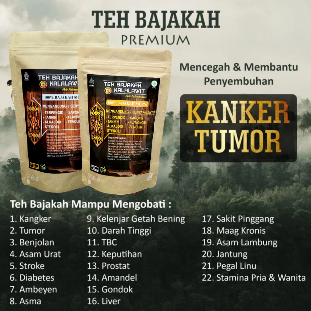 

Teh Herbal Bajakah Kalalawit Merah Ecopack Super Untuk Kanker Tumor Benjolan
