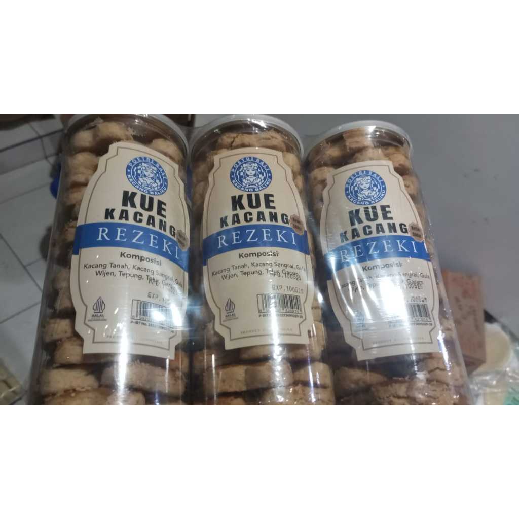 

kue kacang rezeki 500 gr exp 10-05-2026