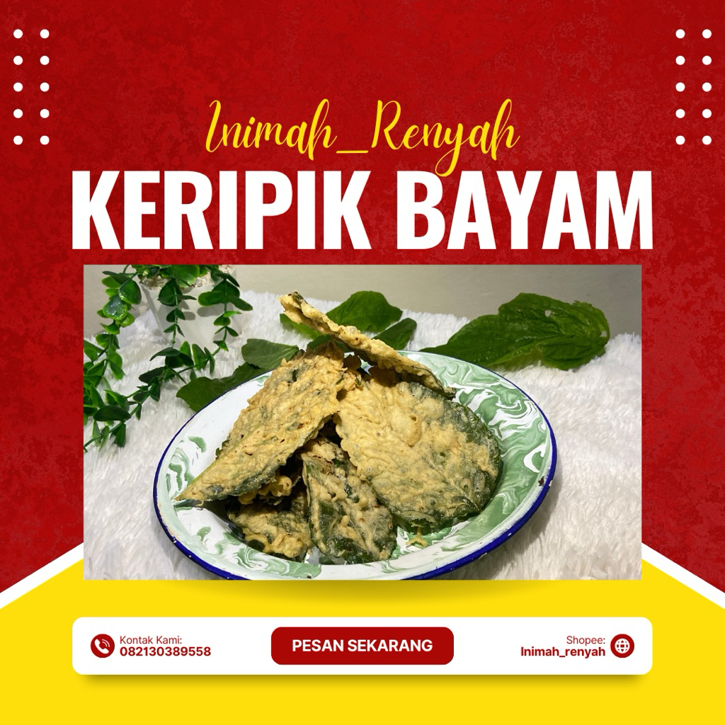 

KeripikBayamRenyahGurihBikinNagih