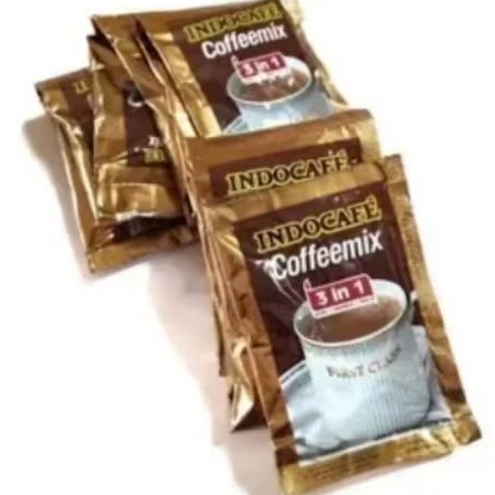 

Indocafe coffemix 3 in 1 kemasan sachet isi 10
