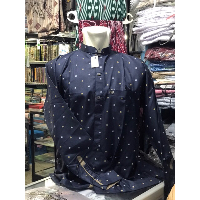 KEMEJA KOKO AL IHSAN PREMIUM BAJU KOKO MODELAN KEMEJA BJU ATASAN PRIA MUSLIM