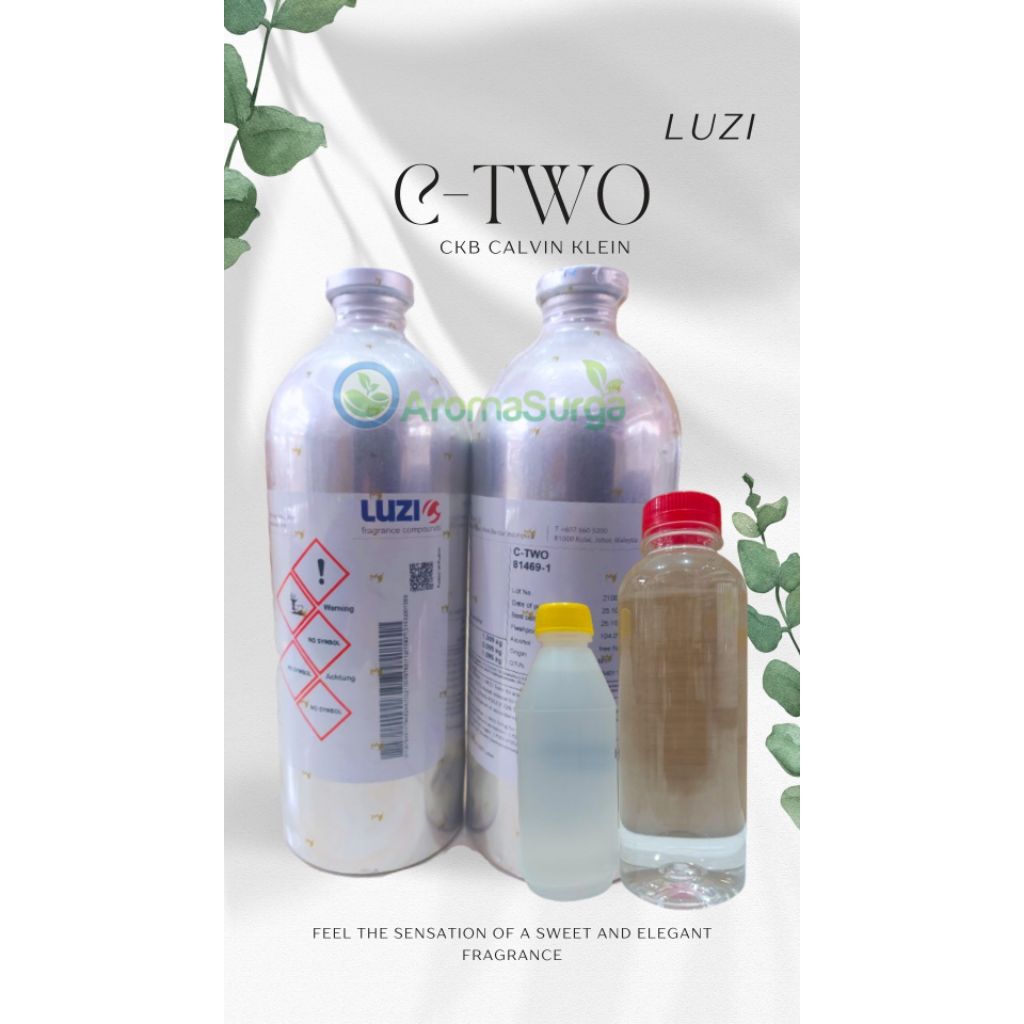 C-TWO LUZI | BIBIT PARFUM LUZI 100% ASLI