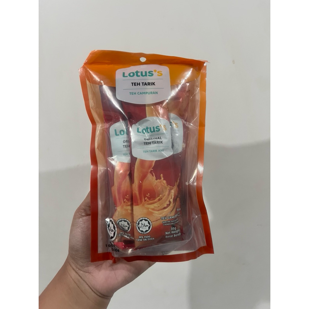 

brand lotus teh tarik coffee malaysia