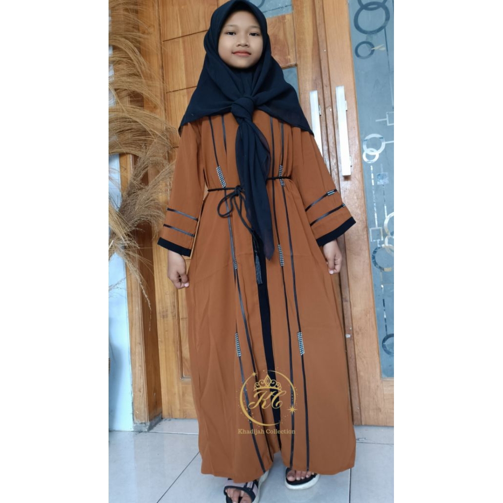 Abaya modern anak zahira kids by khadijah collection