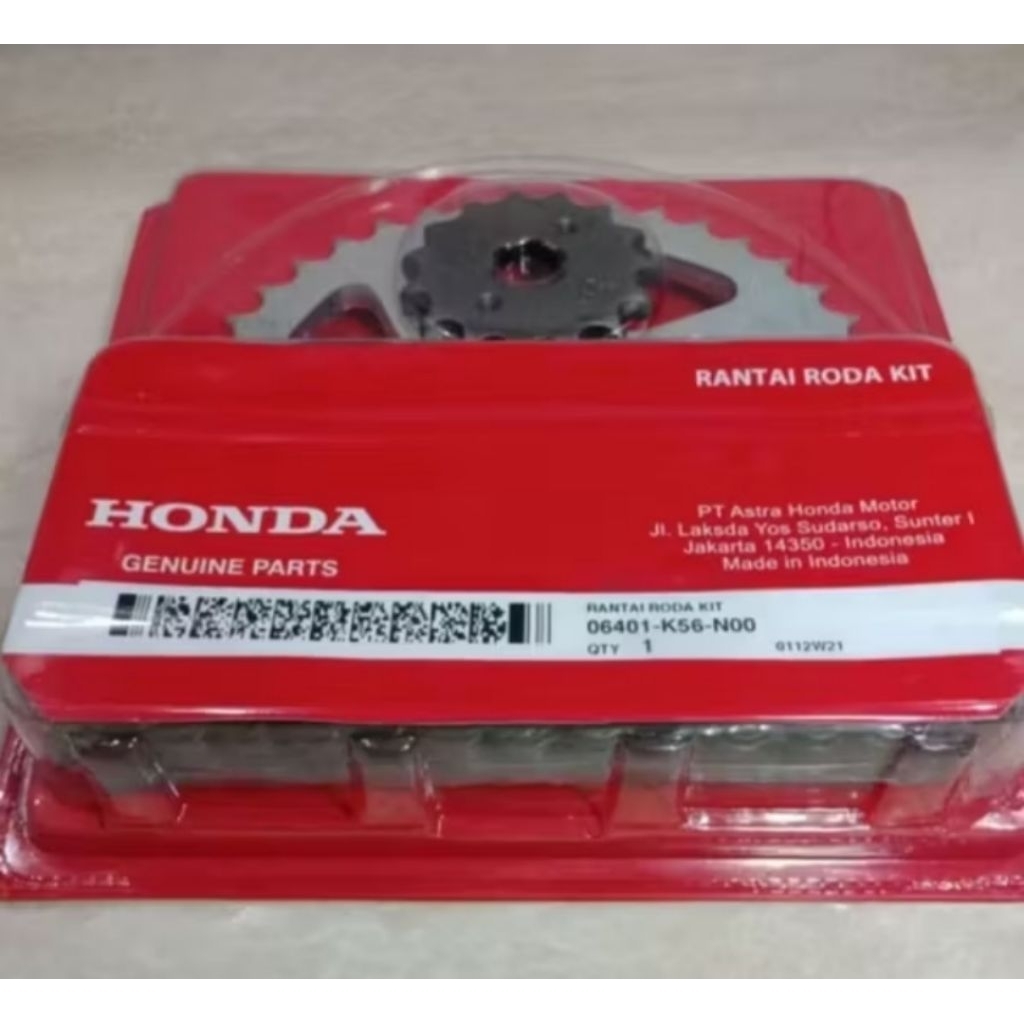 GEAR SET HONDA SONIC 150, SONIC 150R (KODE K56)