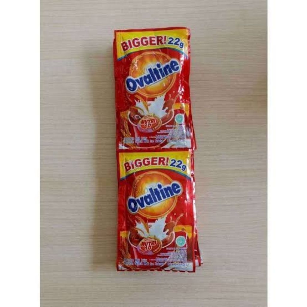 

ovaltine 22 gram 1 renceng 10 saset