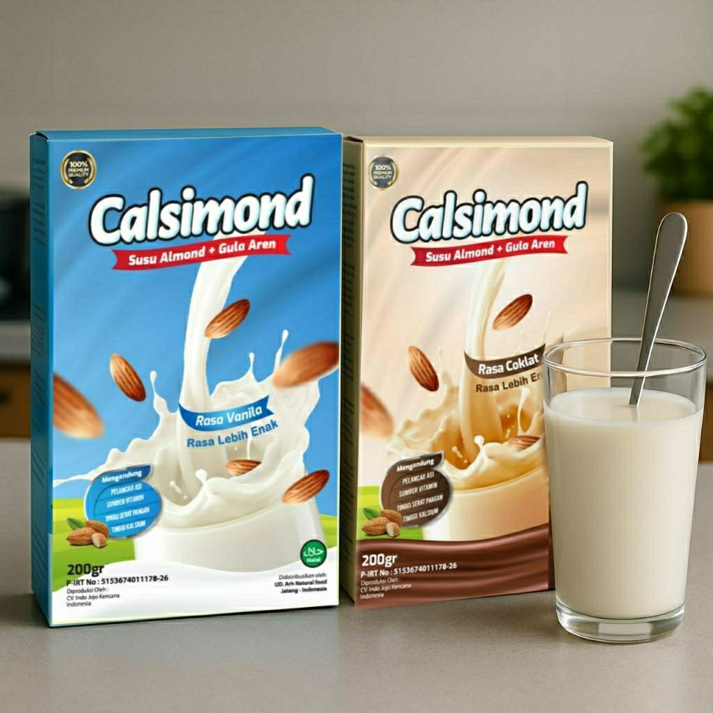 

Calsimond Susu Kalsi Calsi Kalsimon Calsium plus Almond