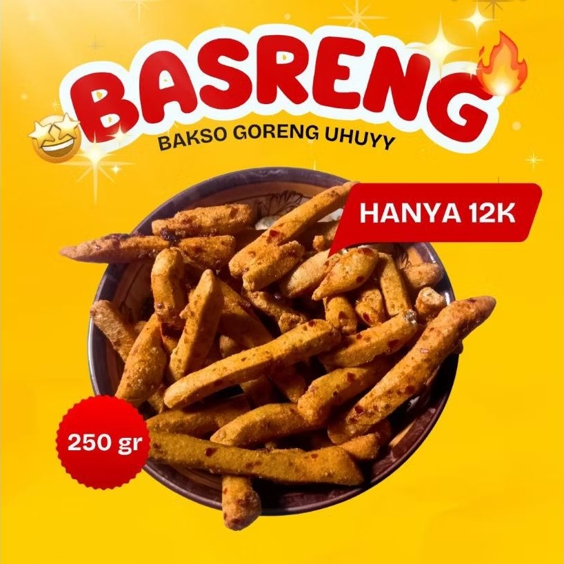 

BASRENG PEDAS DAUN JERUK BUBUN 250GR TERLARIS MURAH, ENAK, CRISPY, GURIH