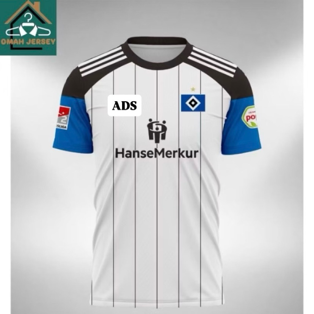 JERSEY HAMBURGER SV HAMBURG GRATIS REQUEST NICK NAME 2024 BAJU BOLA