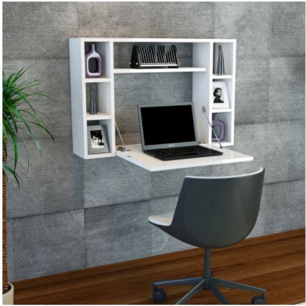 Meja kerja lipat gantung