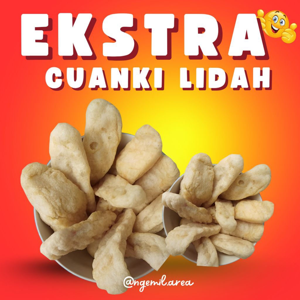 

EXTRA TOPPING CUANKI LIDAH NGEMIL.AREA (2pcs) | CUANKI LIDAH G