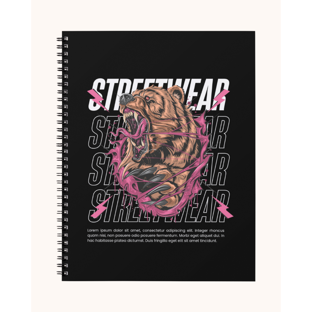 

Notebook Reflektif A5 Spiral – 50 Halaman Hitam Putih | HVS 80gsm & 100gsm – Street Harimau