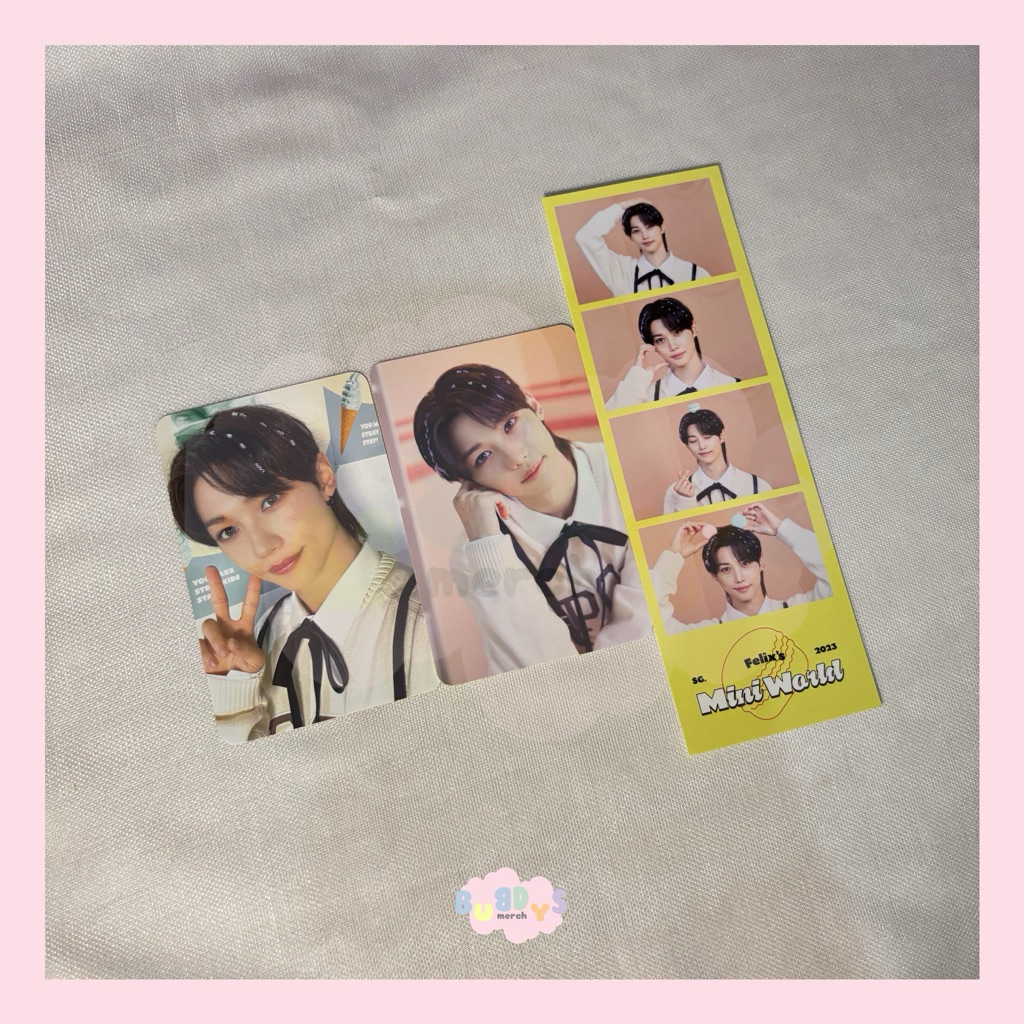 [READY] PHOTOCARD PC OFFICIAL SG23 FELIX STRAY KIDS